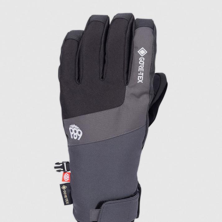 686 GORE-TEX Linear Under Cuff Gloves - Charcoal - S