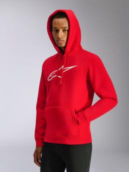 Alpinestars Ageless V3 Hoodie Red White, Size: XXL