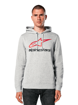 Alpinestars Always V3 Hoodie Gry Hthr Rd Blk, Size: XXL