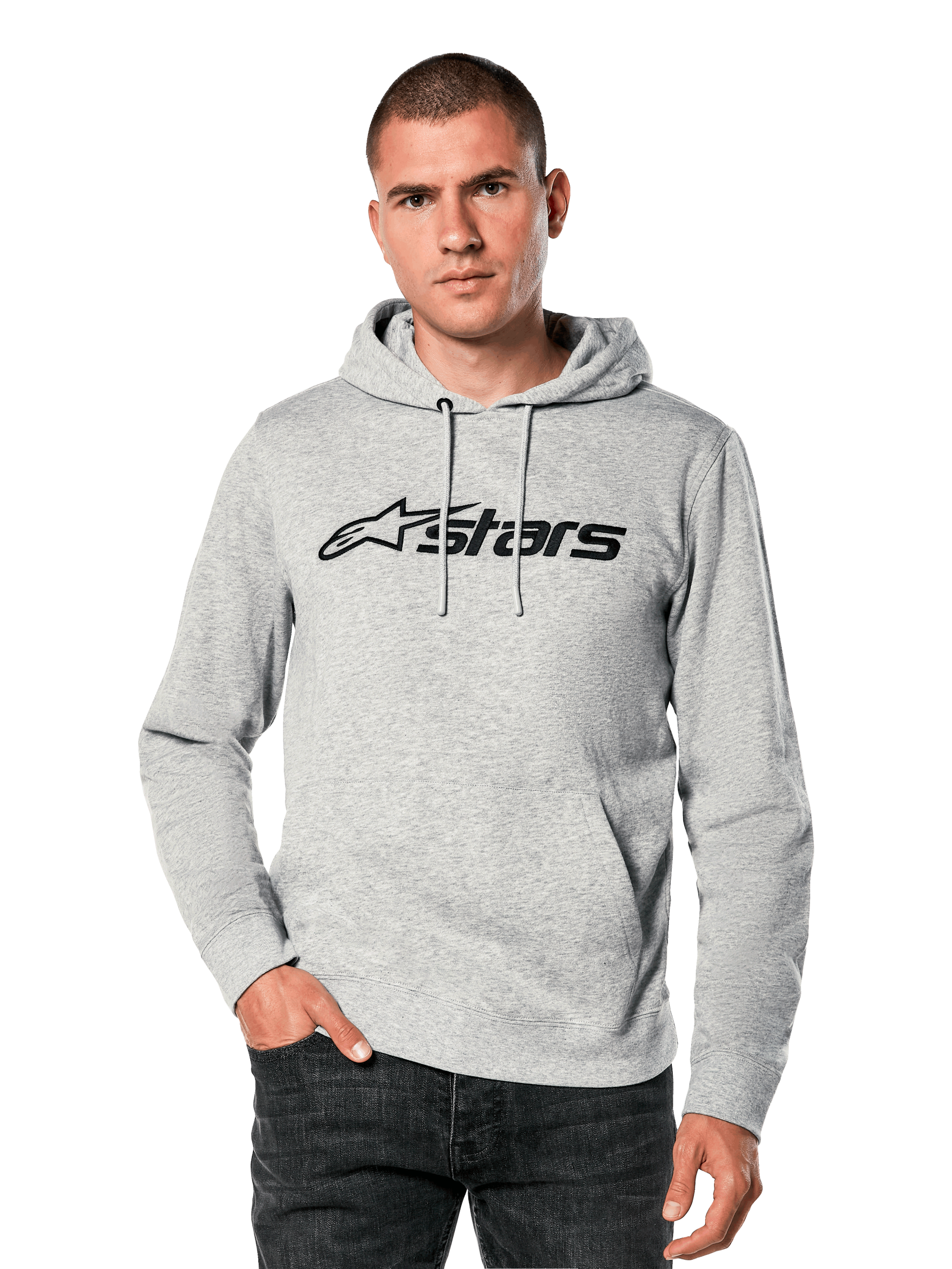 Alpinestars Blaze V3 Hoodie Grey Heathr Blk, Size: XXL