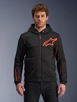 Alpinestars Chrome Air Sport Hoodie Black Red Fluo, Size: XXL 12 Alpinestars Chrome Air Sport Hoodie Black Red Fluo, Size: XXL