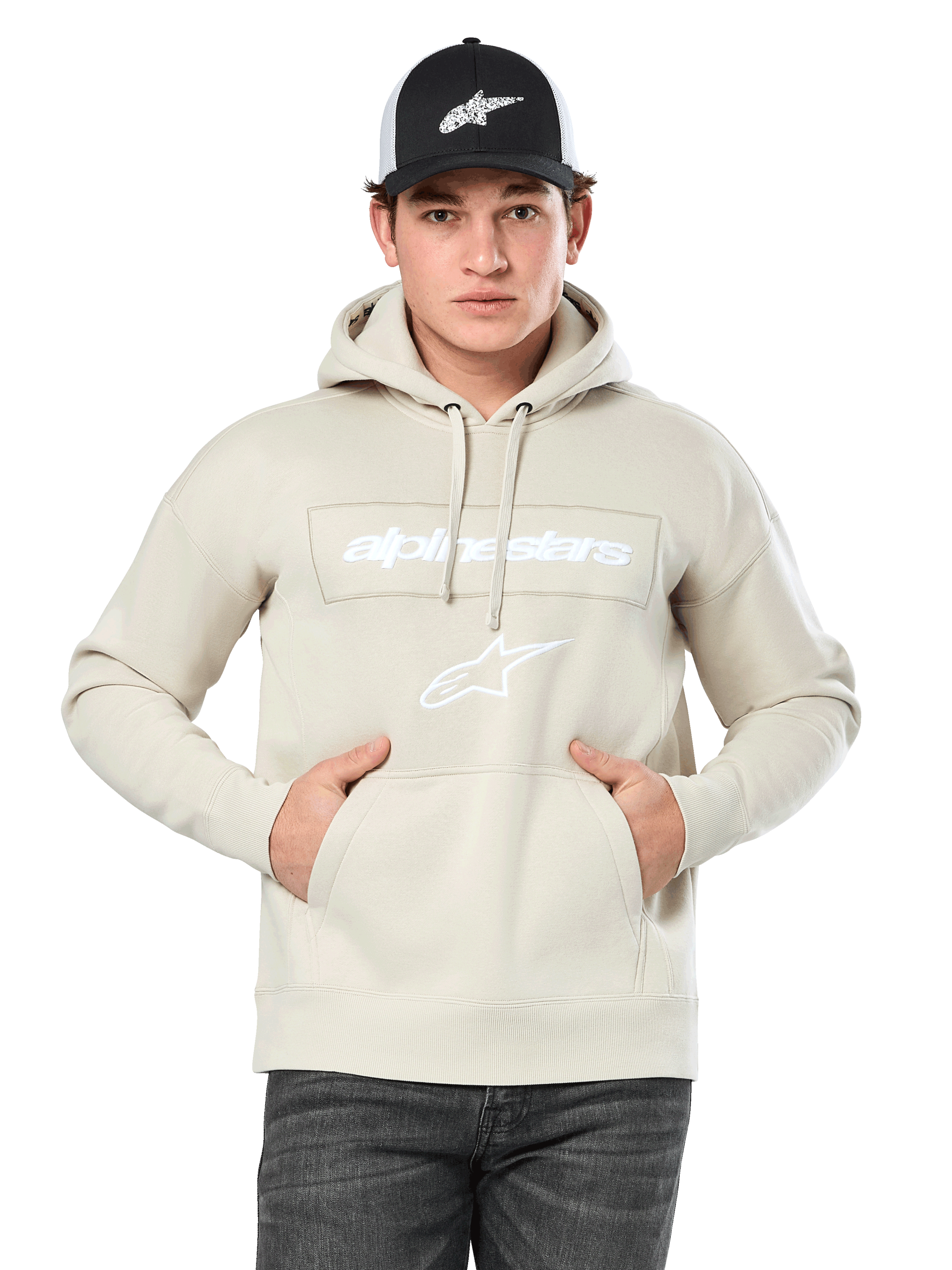 Alpinestars Exordium Hoodie Off White, Size: XXL