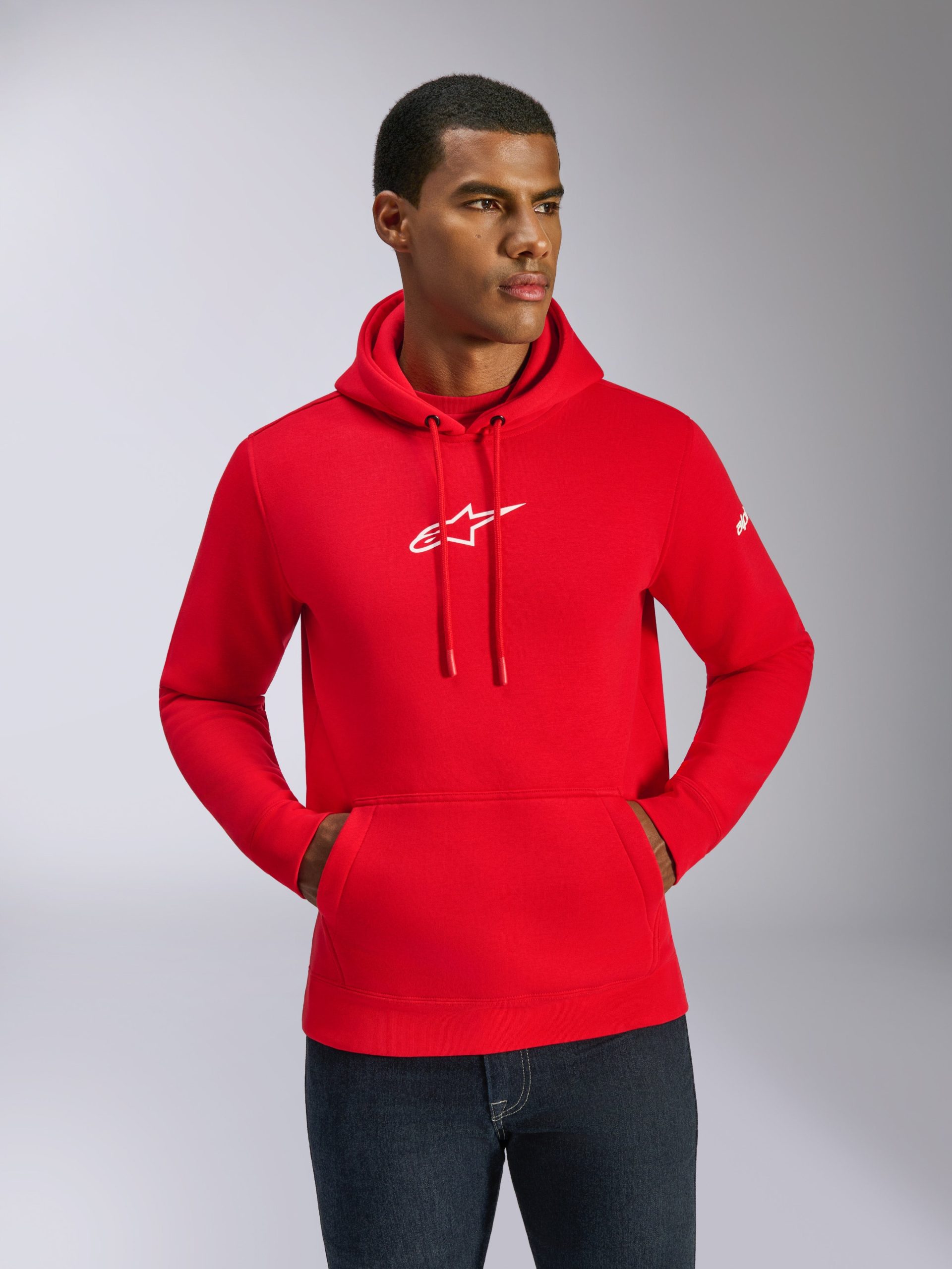 Alpinestars Frontal Hoodie Red, Size: XXL