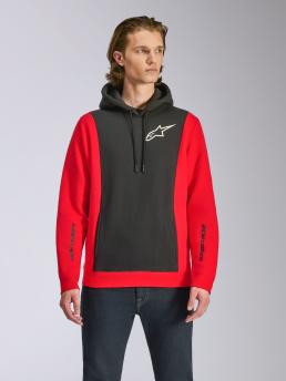 Alpinestars Ignite Hoodie Black Red, Size: XXL