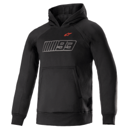 Alpinestars MM93 Thunder Hoodie Black Bright Red, Size: XXL 13 Alpinestars MM93 Thunder Hoodie Black Bright Red, Size: XXL