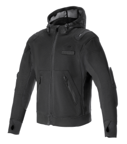 Alpinestars Moflow Air Tech Hoodie Man Black Black, Size: XXL