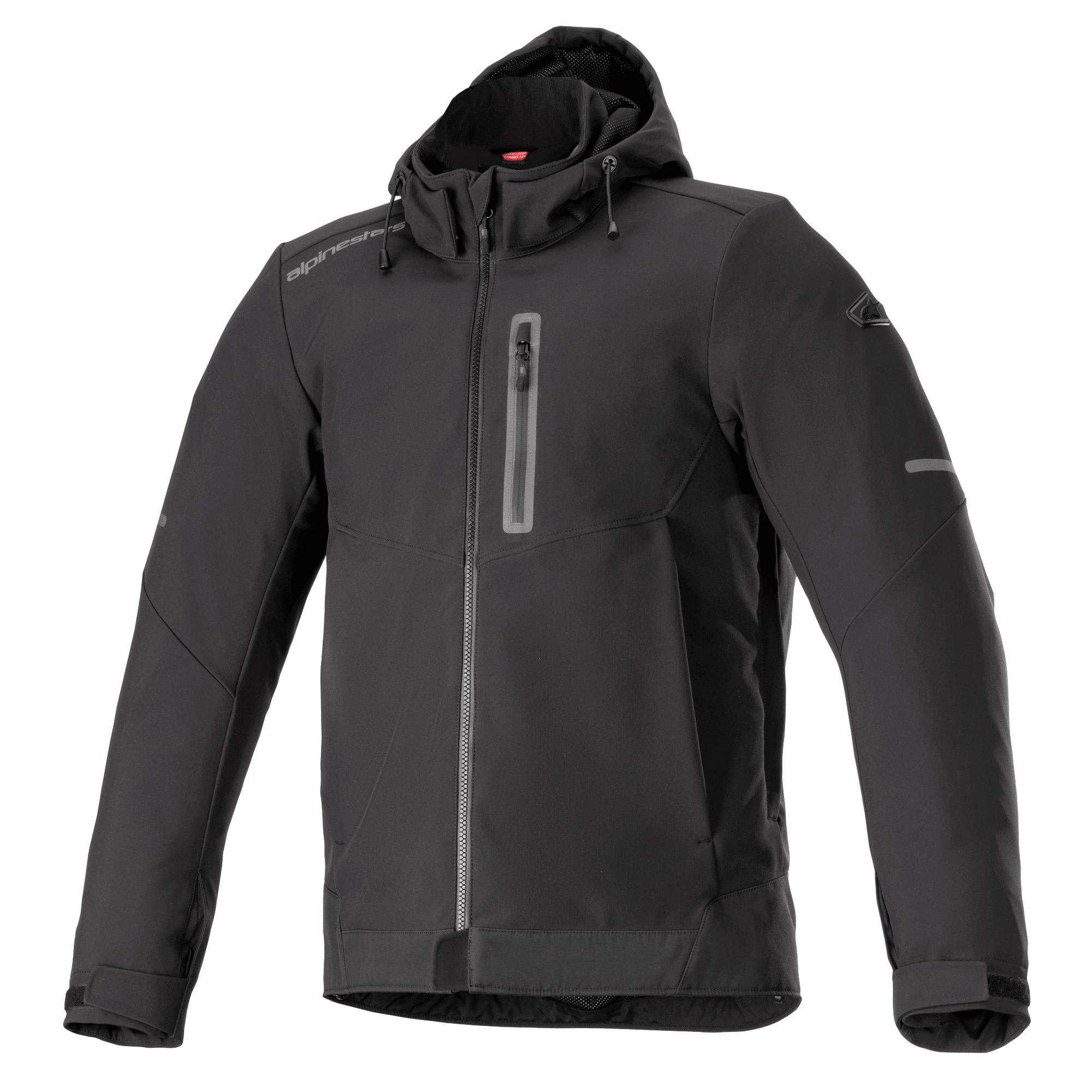 Alpinestars Neo Waterproof Hoodie Black Black, Size: M