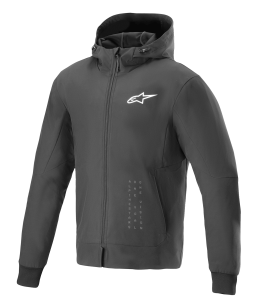 Alpinestars Radium Tech Hoodie Black White, Size: XXL