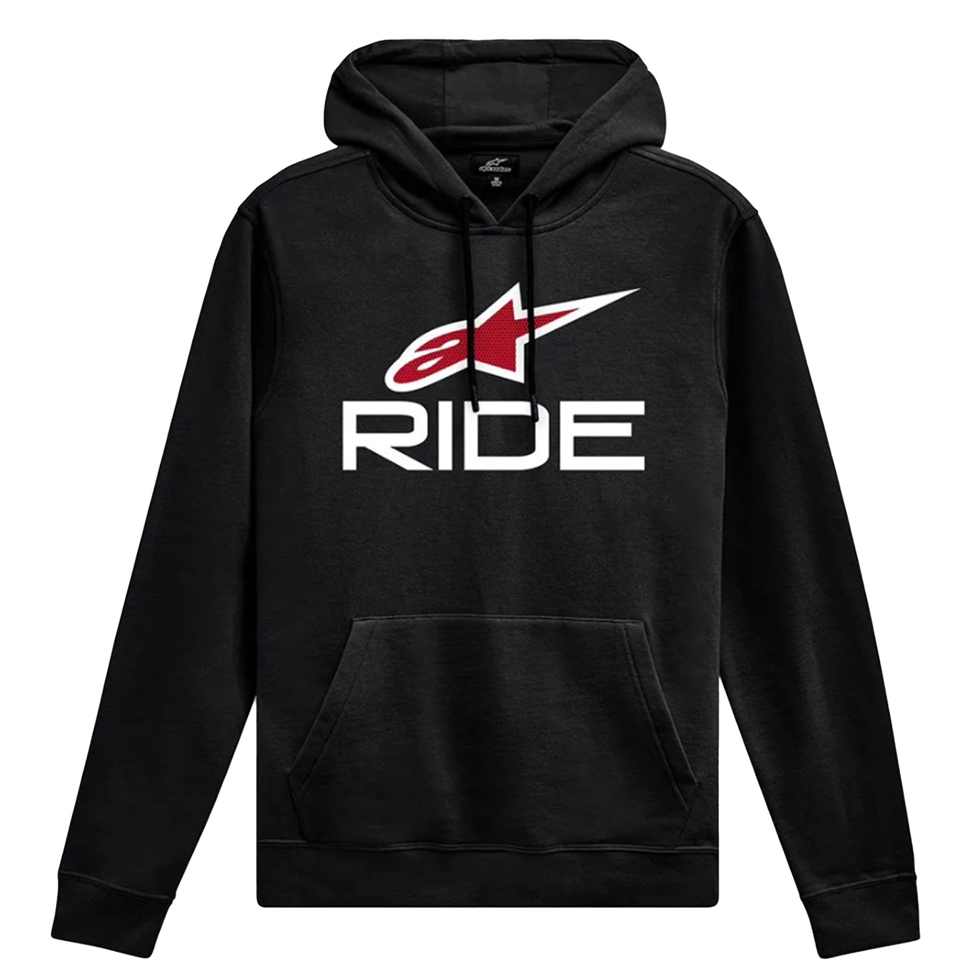 Alpinestars Ride Hoodie V 3 Black White Red, Size: XXL