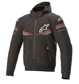 Alpinestars Sektor Tech V2 Hoodie Black Bright Red