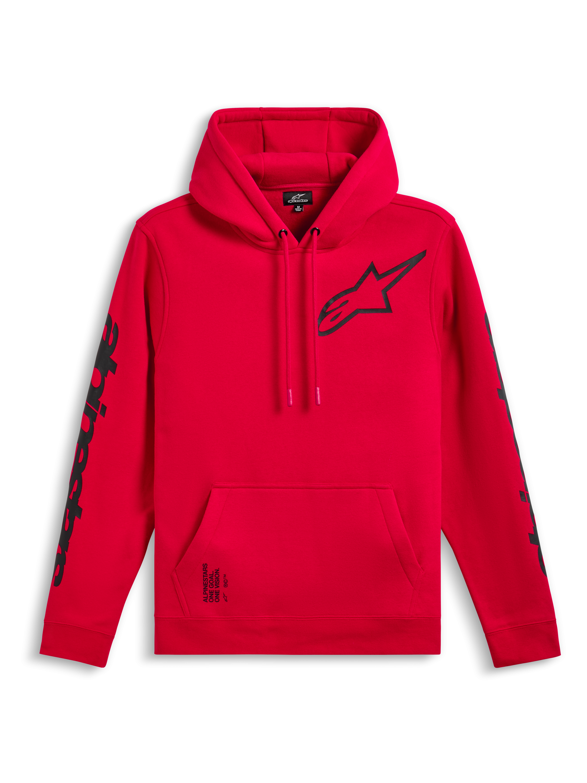 Alpinestars Triple Hoodie Red, Size: XXL