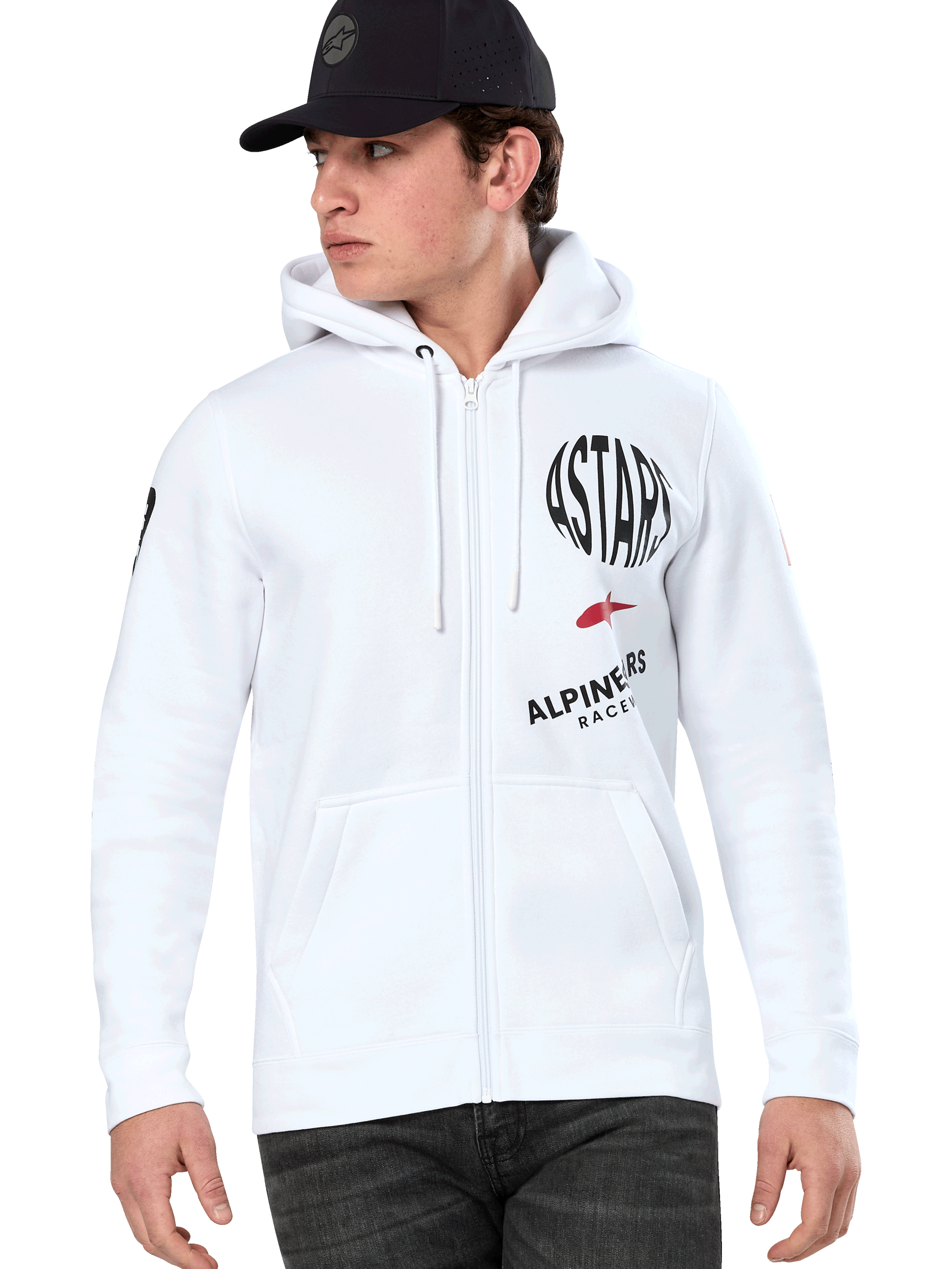 Alpinestars Variegate Hoodie White, Size: XXL