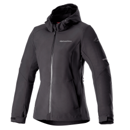 Alpinestars Women Stella Neo Waterproof Hoodie Black Black, Size: XXL