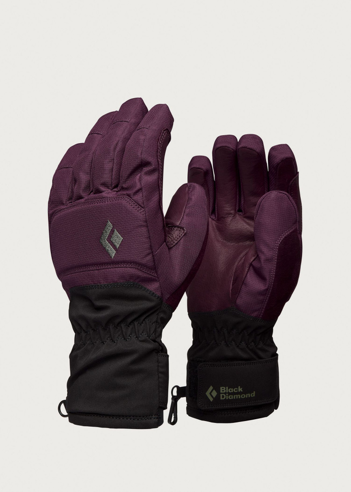Black Diamond Mission Gloves - Blackberry - XS 1 Black Diamond Mission Gloves - Blackberry - XS