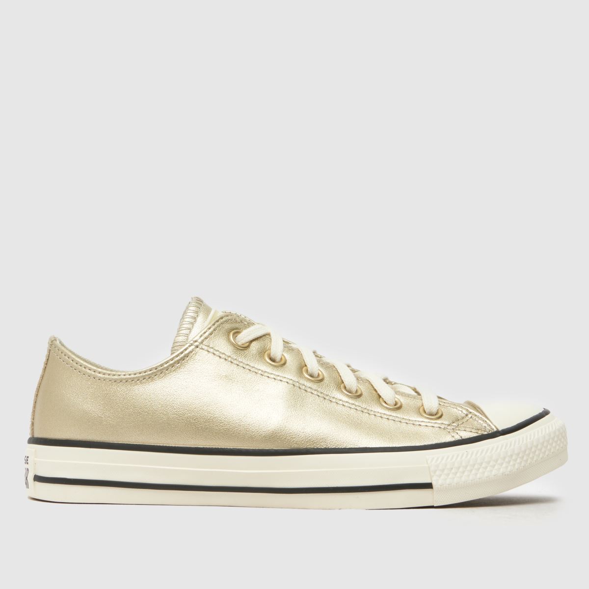Converse All Star Ox Trainers in Gold