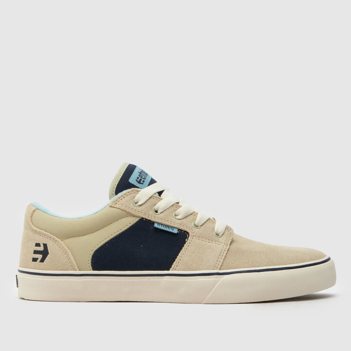 Etnies Barge LS Trainers in Beige Multi