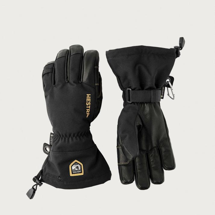Hestra Army Leather GORE-TEX Gloves - Black/Black - Size 11