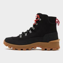 Hunter Women's Canvas Desert Commando Boots, Black