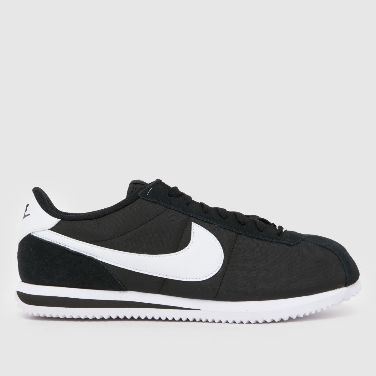 Nike Cortez Trainers in Black & White