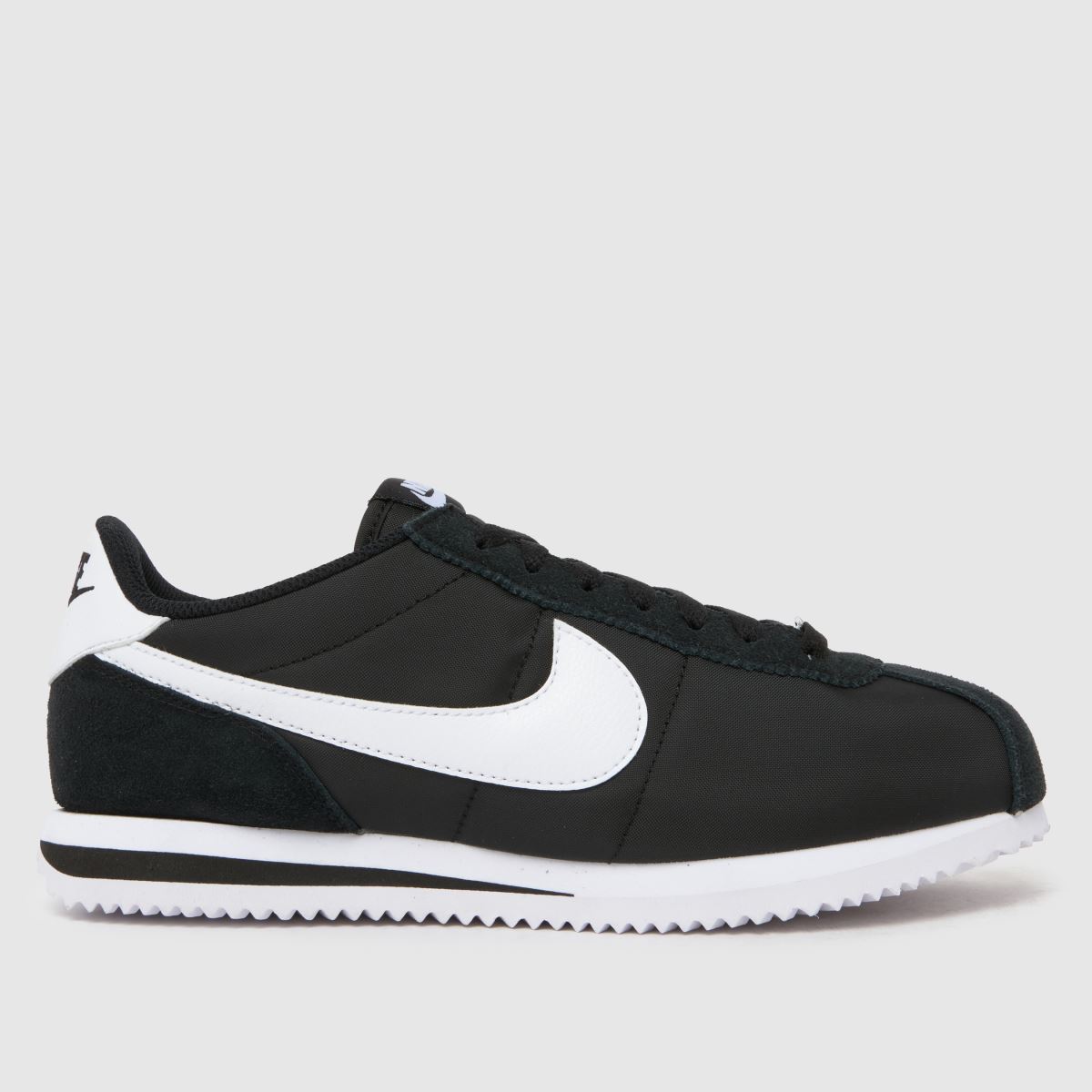 Nike Cortez Trainers in Black & White