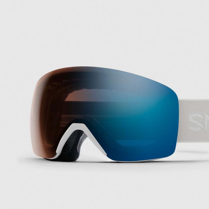 Smith Skyline White Vapor / ChromaPop Pro Photochromic Blue Mirror - White Vapor