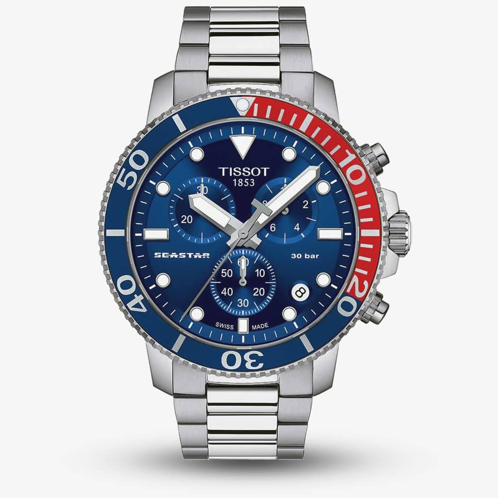 Tissot Mens Blue Seastar Watch T120.417.11.041.03