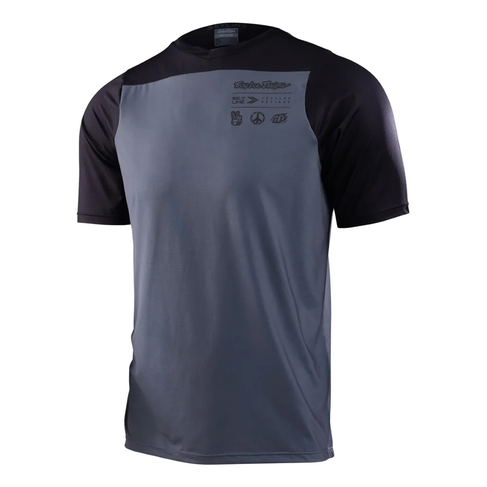Troy Lee Designs Skyline SS MTB Jersey Mono Charcoal