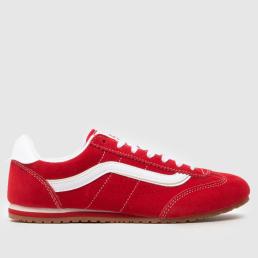 Vans Super Lowpro Trainers in Red