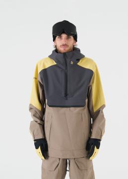 Volcom Brighton Pullover - Chestnut Brown - XXL