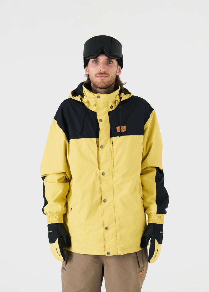 Volcom Longo Gore-Tex Jacket - Dark Yellow - XL