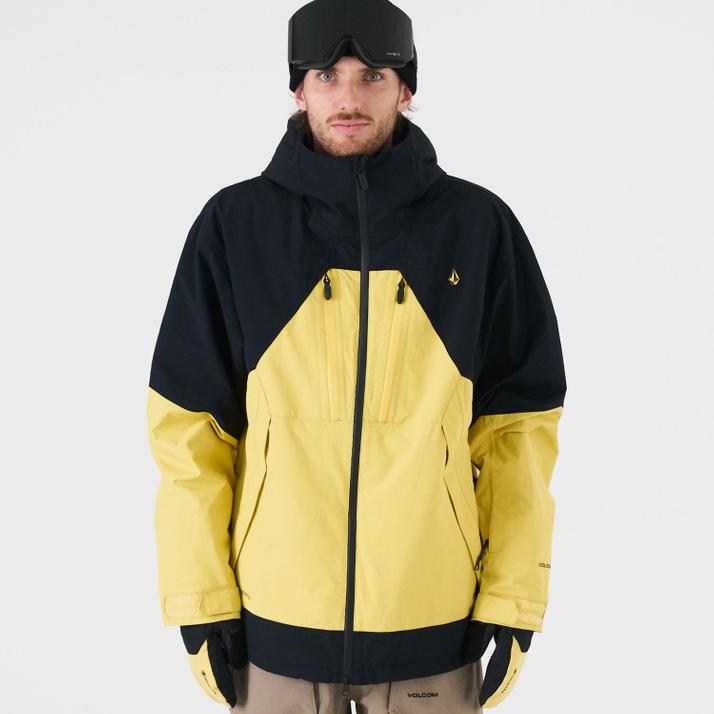 Volcom TDS 2L Gore-Tex Jacket - Dark Yellow - S