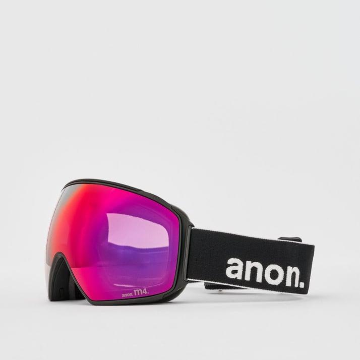 Anon M4 Toric Black / Perceive Sunny Red + Perceive Cloudy Burst Goggles - Black
