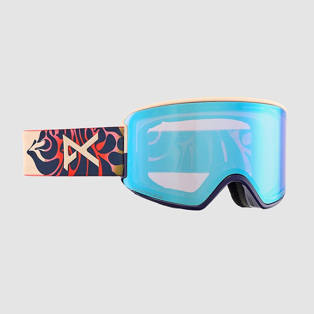Anon WM3 MFI W/Spr Focal (+Bonus Lens) Goggle prcv vrbl blue