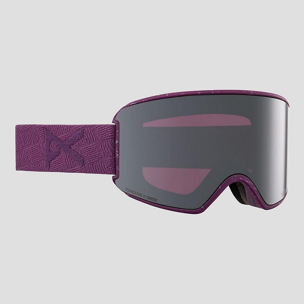 Anon Wm3 MFI W/Spr Grape +Bonus Lens Goggle prcv sun onyx