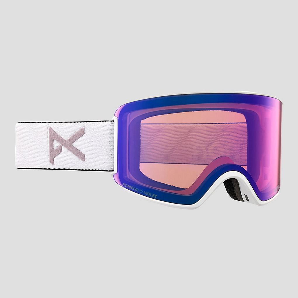 Anon Wm3 MFI W/Spr White +Bonus Lens Goggle prcv vrbl vlt