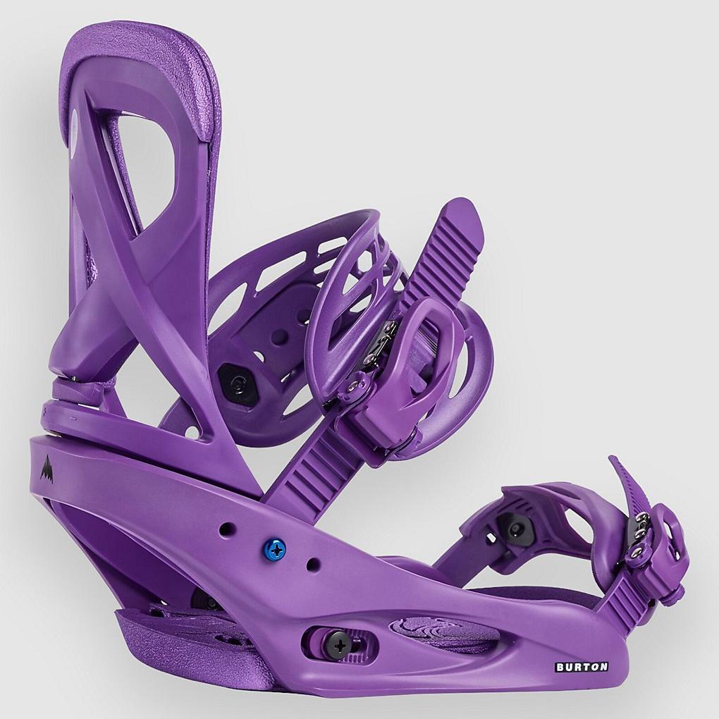 Burton Scribe 2025 Snowboard Bindings imperial purple