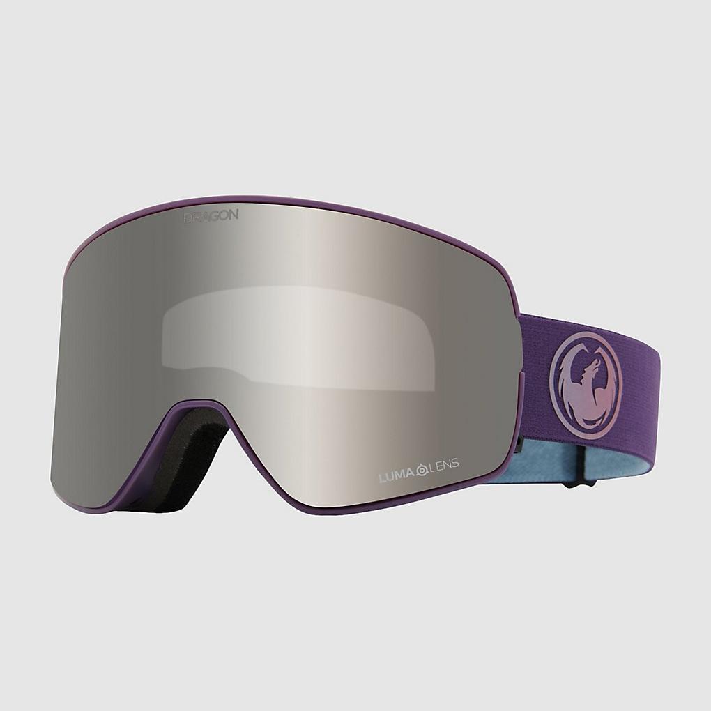 Dragon DR NFX2 Deepplum +Bonus Lens Goggle llsilverion+llvoilet