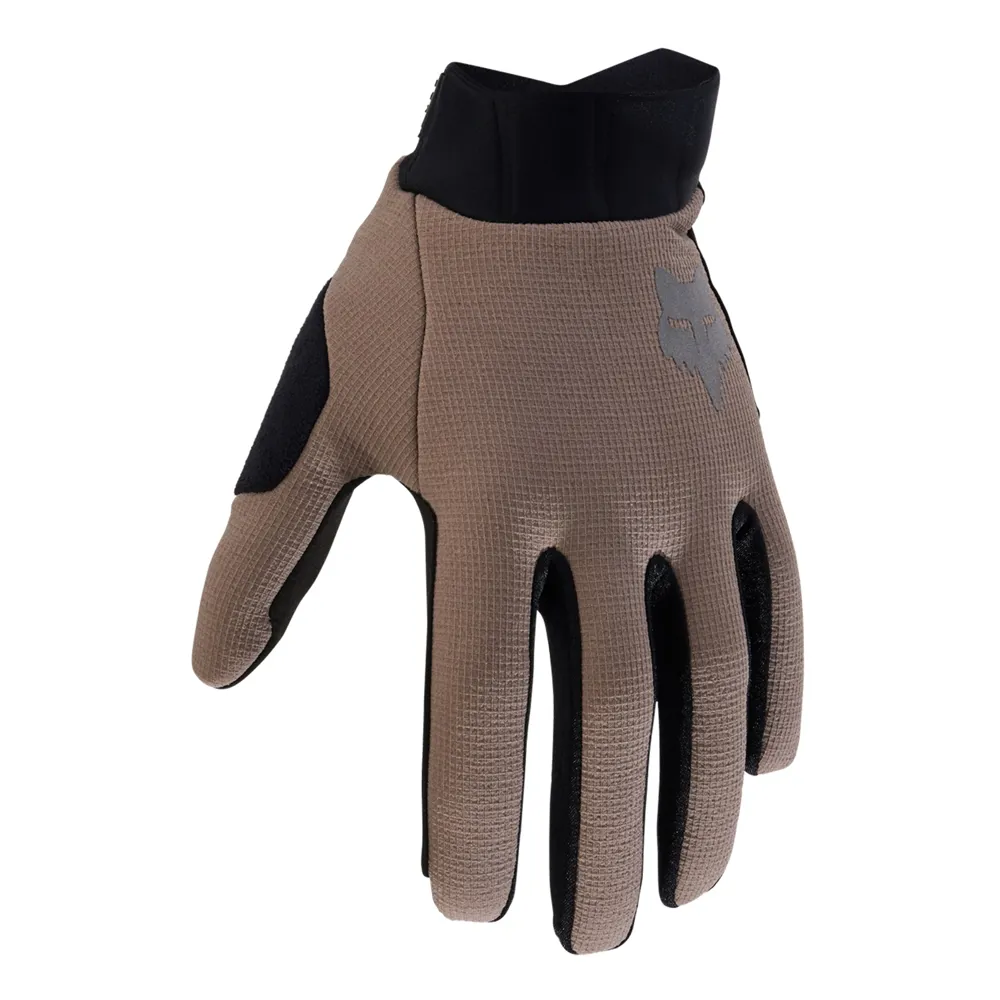 Fox Defend Lo Pro Fire MTB Gloves Lunar Adobe