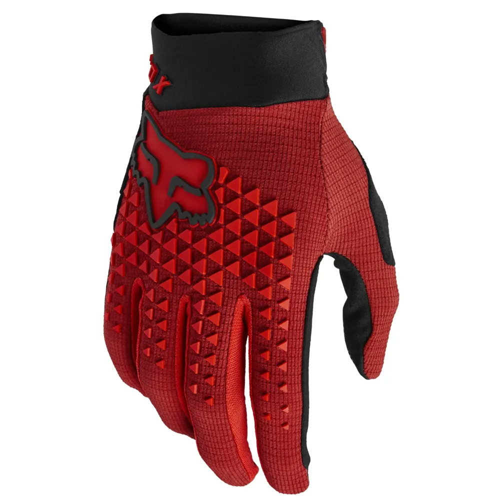 Fox Defend MTB Gloves Red Clay