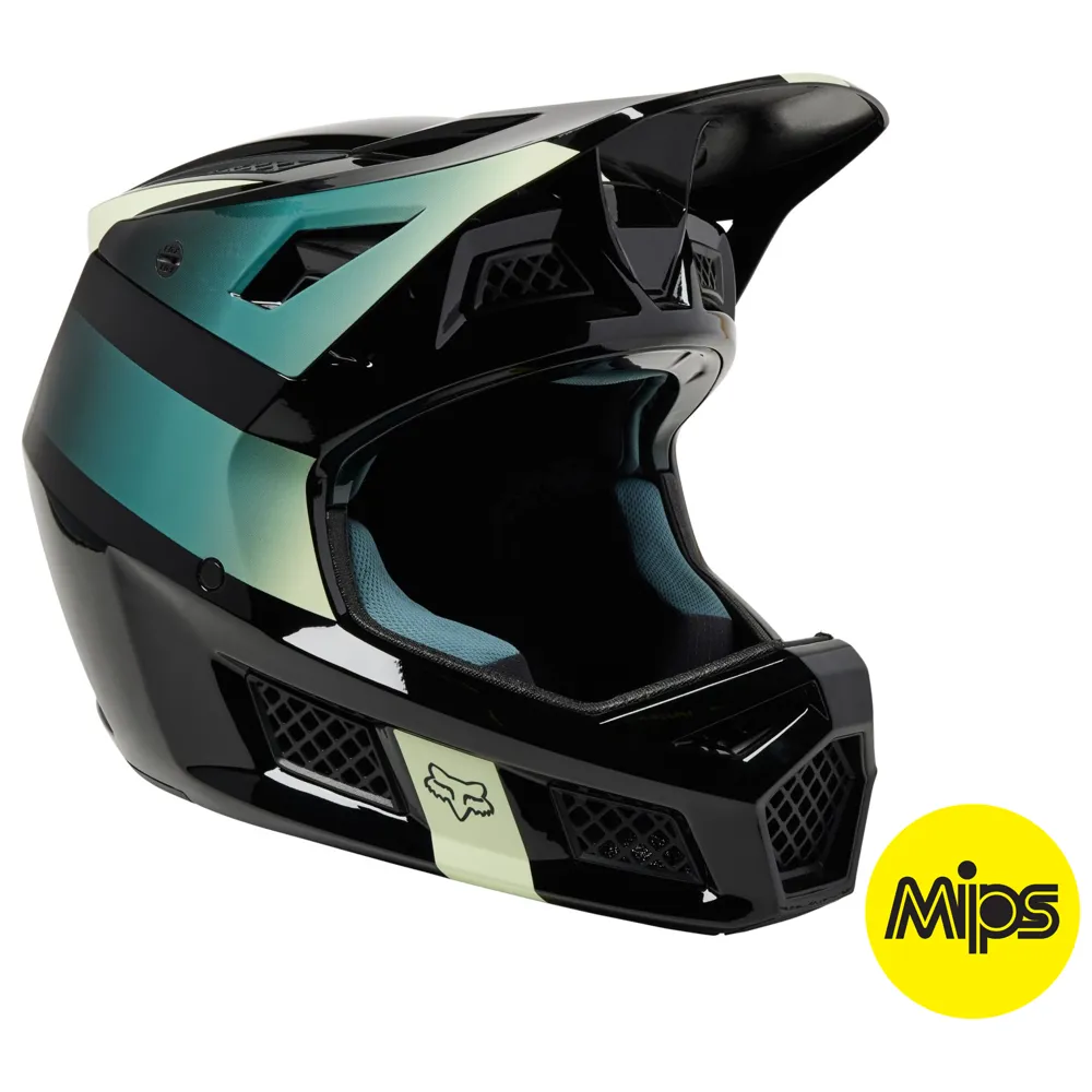 Fox Rampage Pro Carbon MIPS MTB Full Face Helmet Glnt Black