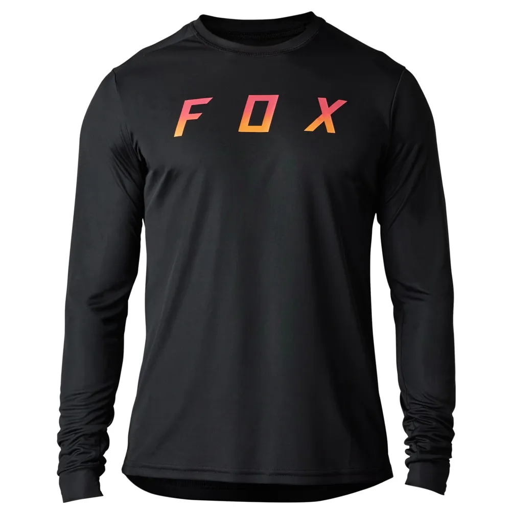 Fox Ranger Dose LS MTB Jersey Black