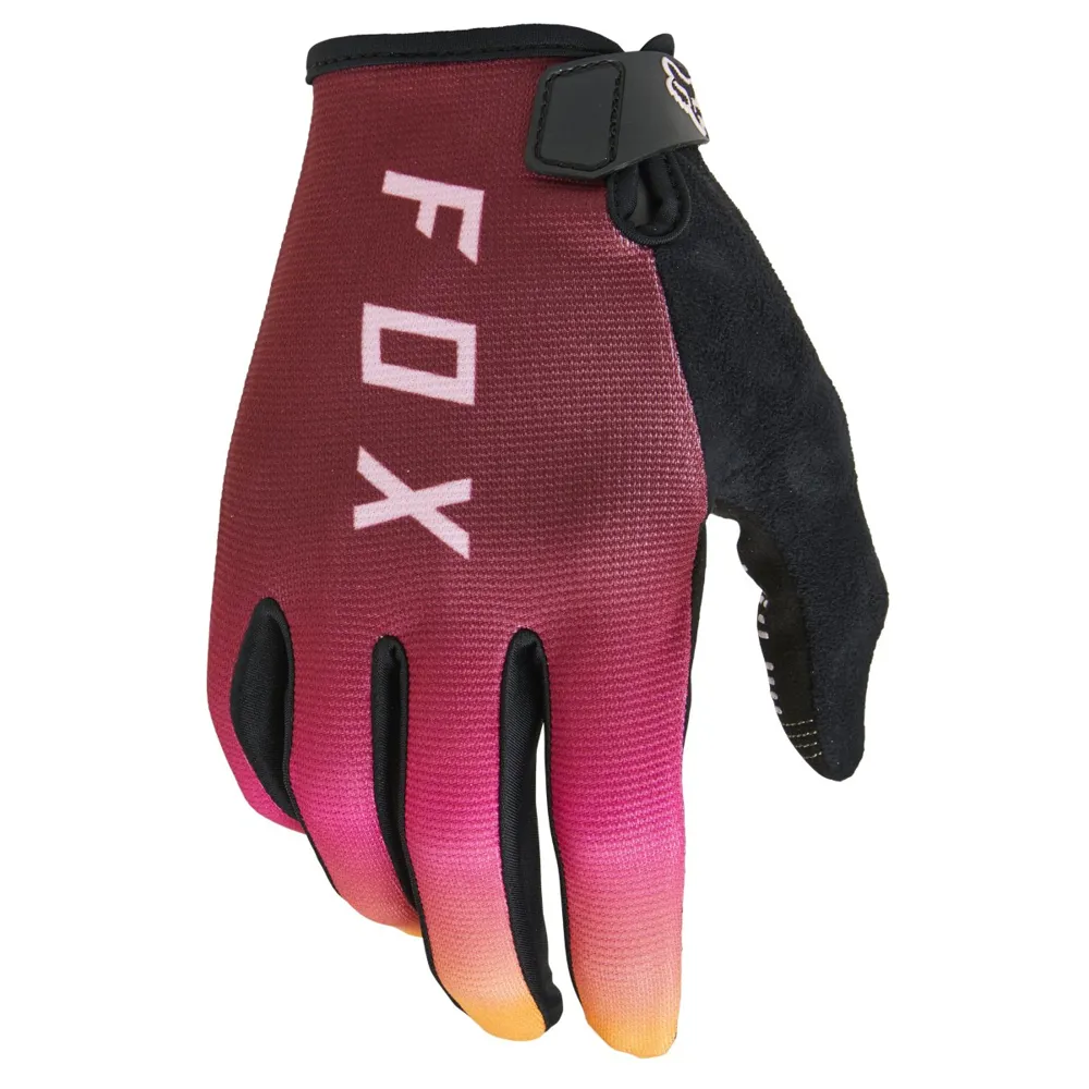 Fox Ranger TS57 MTB Gloves Dark Maroon