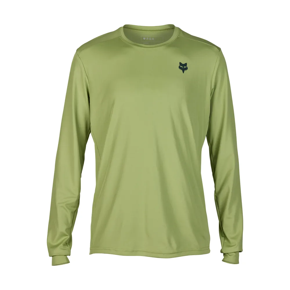 Fox Ranger Wayfaring LS Jersey Pale Green