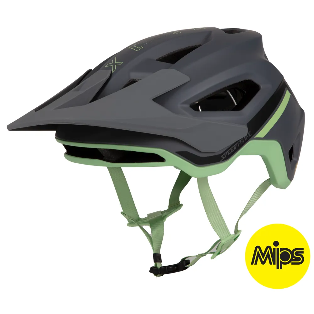 Fox Speedframe MIPS MTB Helmet Racik Steel Grey