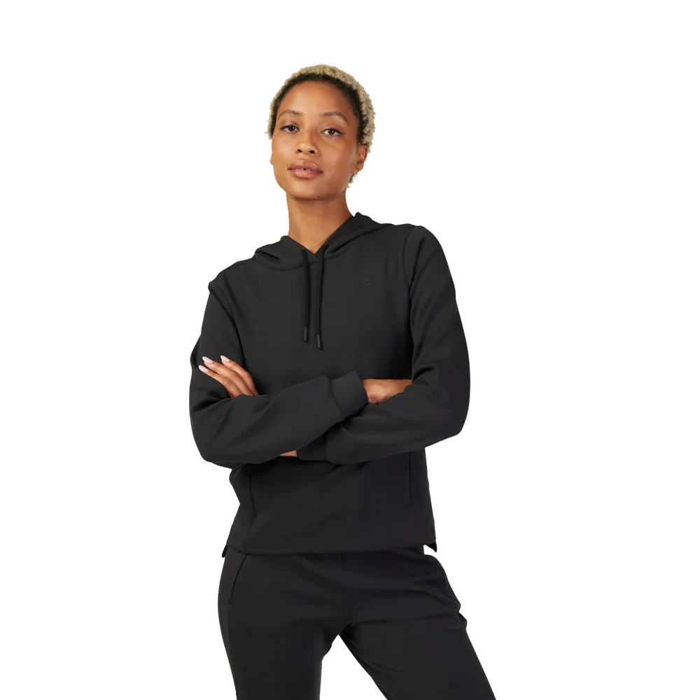 Fox Womens Rise Pullover Hoodie Black