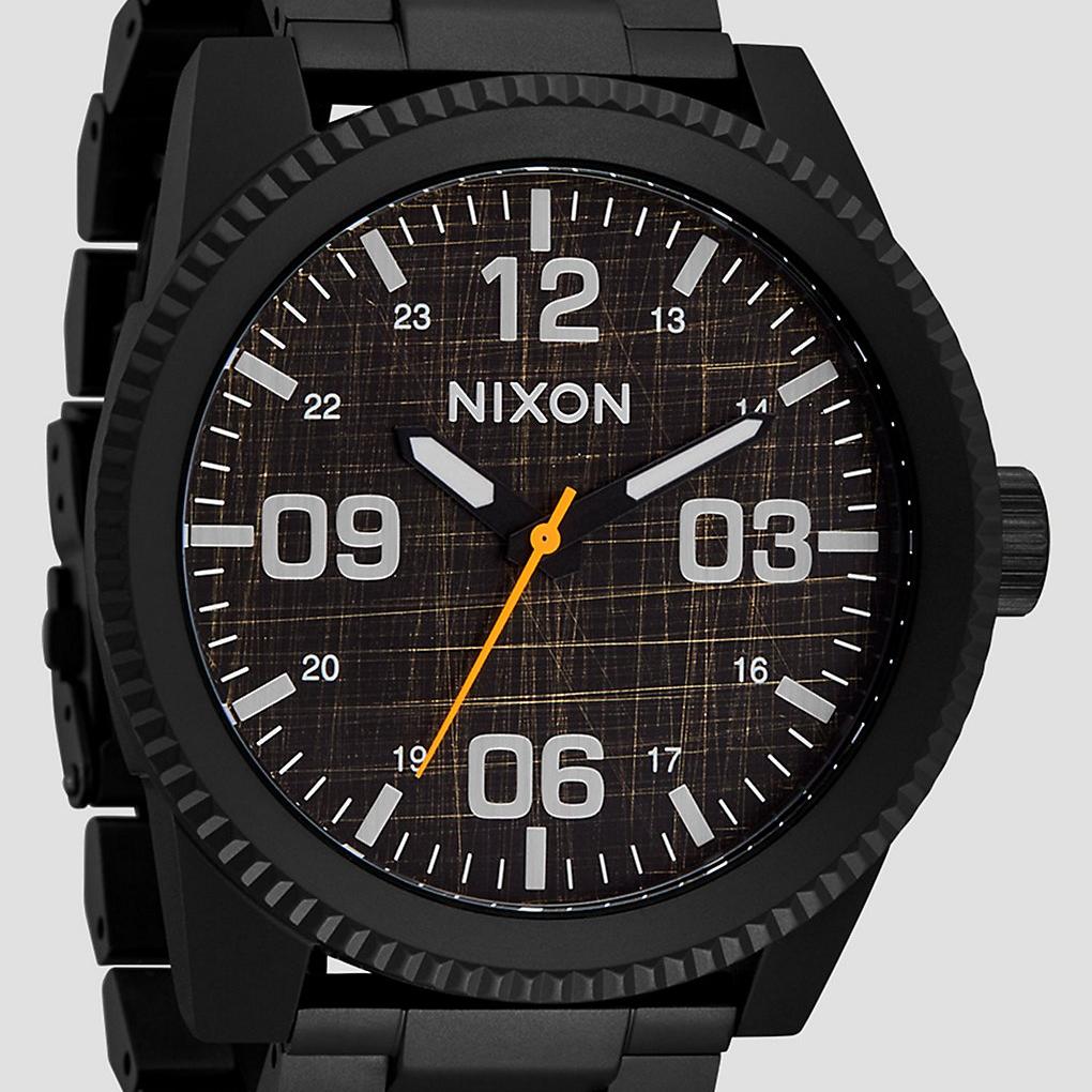 Nixon The Corporal SS Watch black top