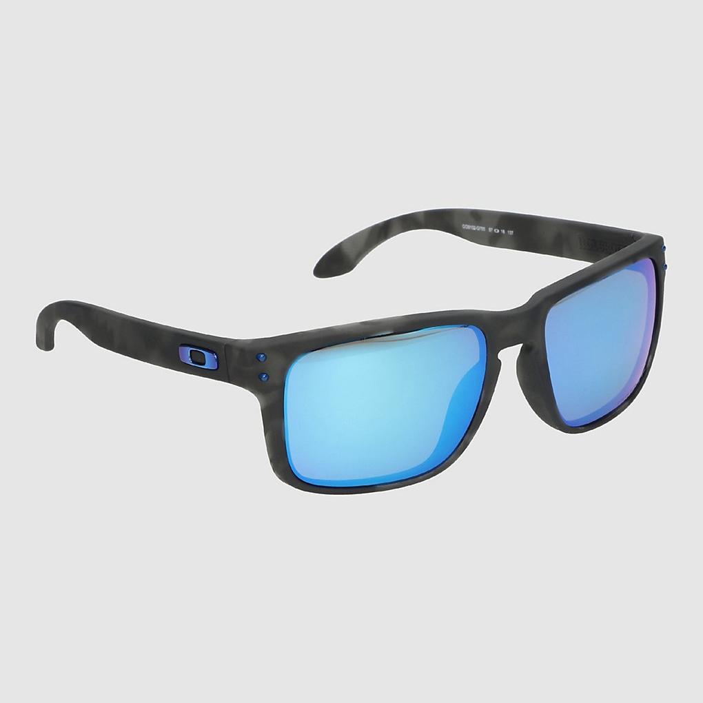 Oakley Holbrook Matte Black Tortoise prizm sapphire polarized