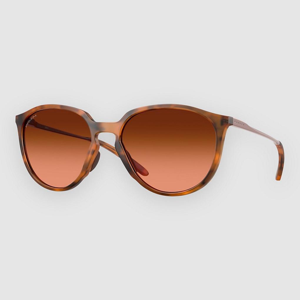 Oakley Sielo Matte Ginger Tortoise Sunglasses prizm brown gradient