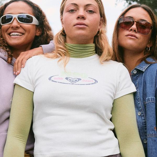 Roxy Beach Love - Cropped T-Shirt For Women