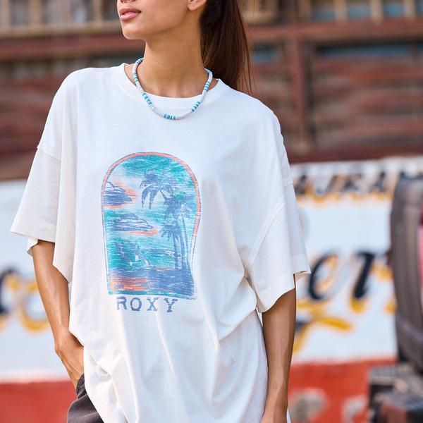 Roxy Sweeter Sun B - Oversized Short Sleeve T-Shirt For Women